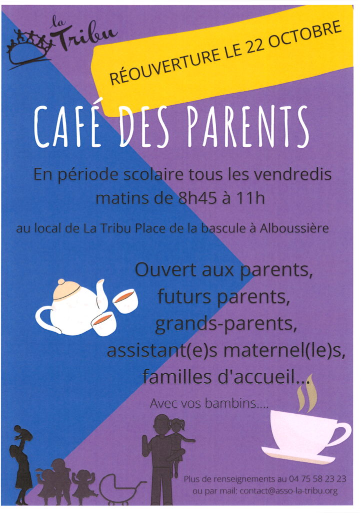 ré-ouverture café des parents