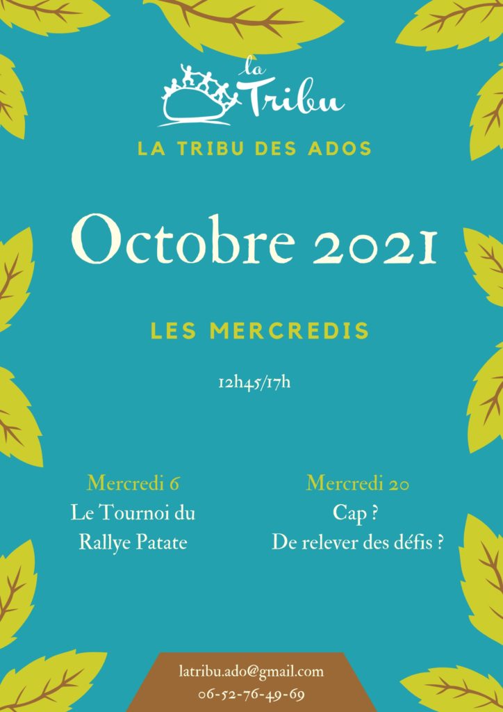 mercredis ados octobre