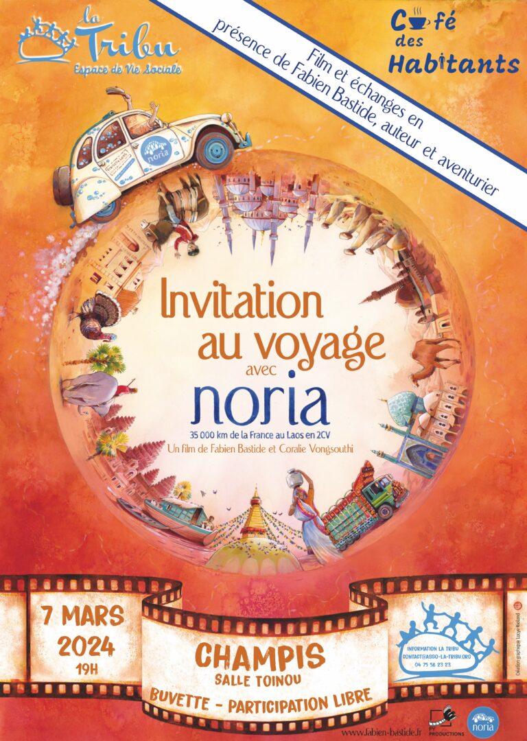 Invitation au voyage avec Noria