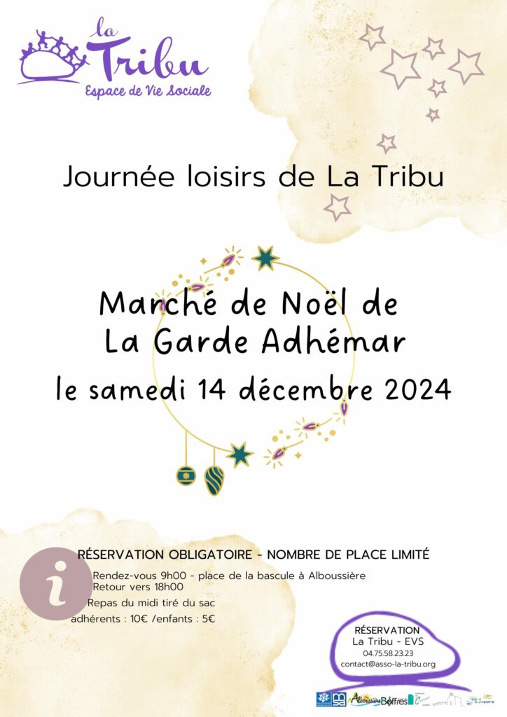 Journée au Marché de Noël de La Garde Adhémar