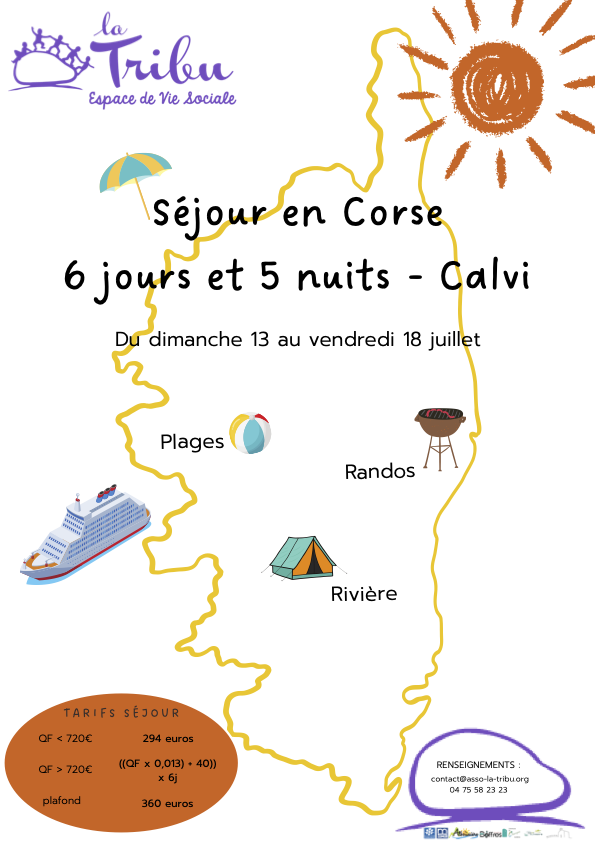 Séjour Corse Ados