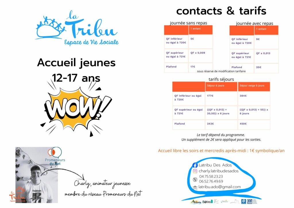Plaquette accueil jeunes