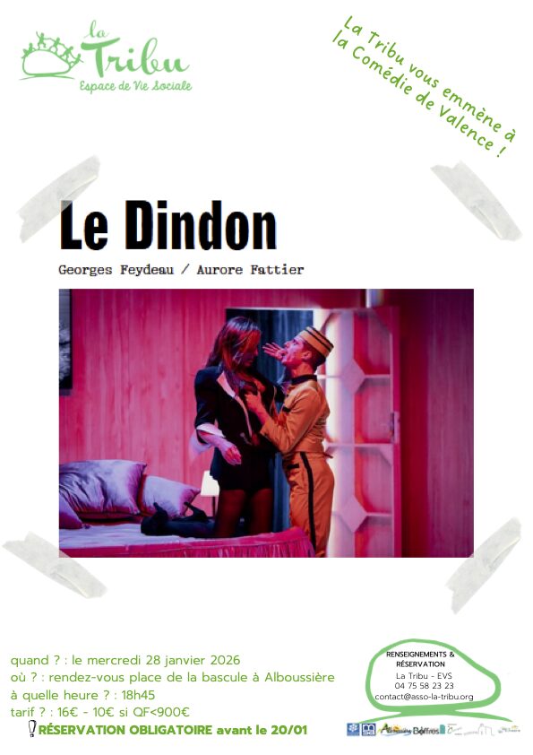 Le Dindon à la Comédie Valence le 28/01/26