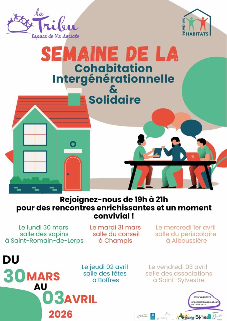 semaine de la cohabitation générationnelle et solidaire