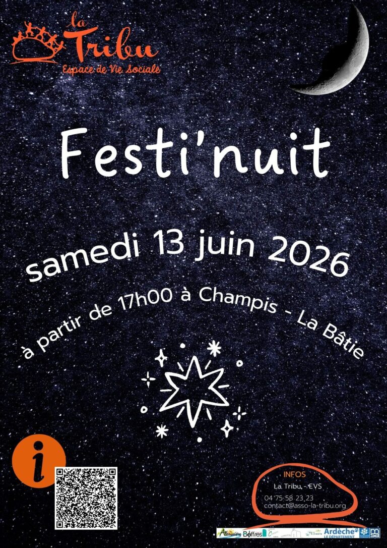Festi’nuit 2026 - le samedi 13 JUIN dès 17h00