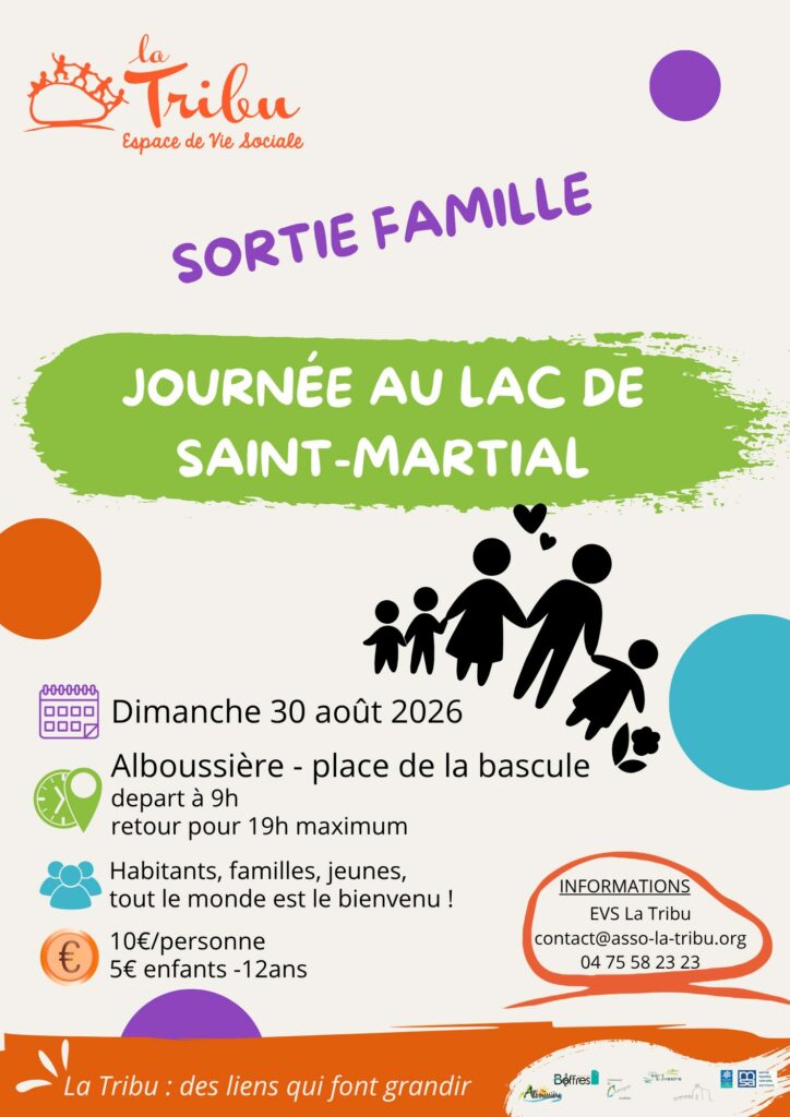 SORTIE SAINT MARTIAL le dimanche 30/08