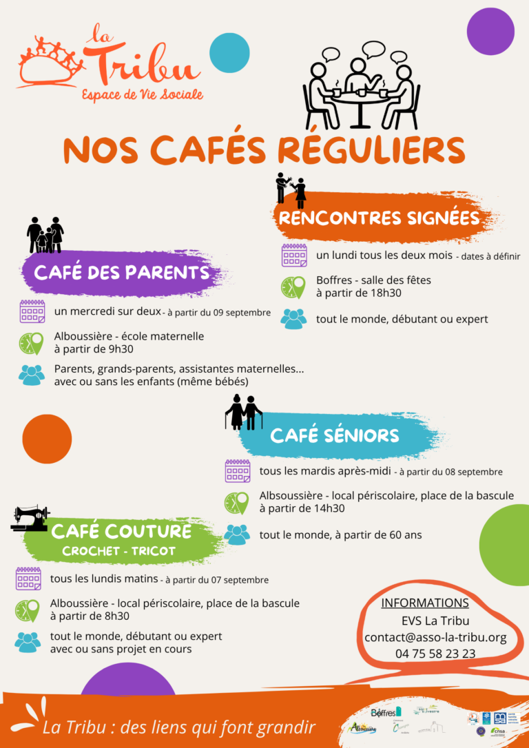 NOS CAFES REGULIERS