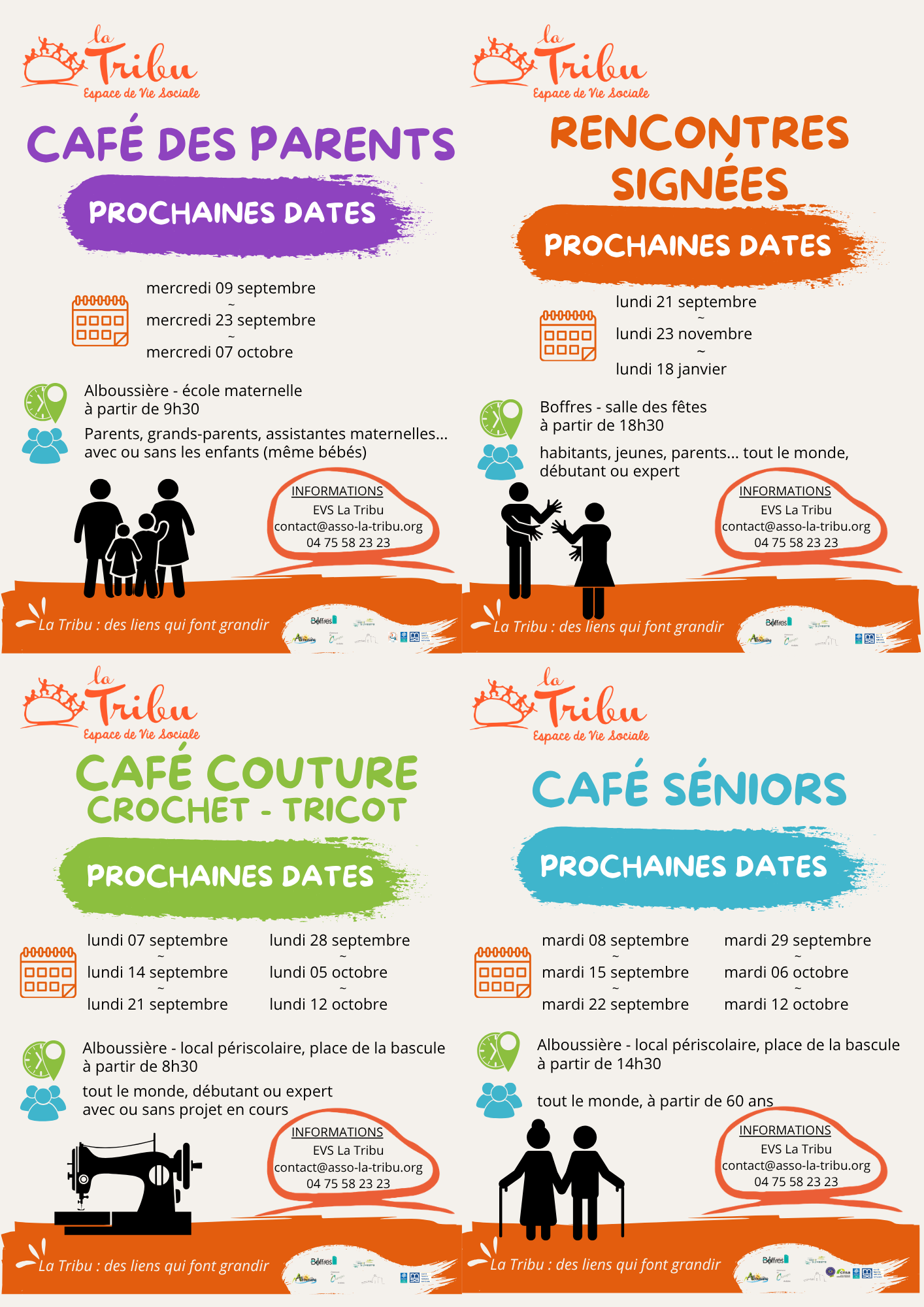 CAFES REGULIERS DATES